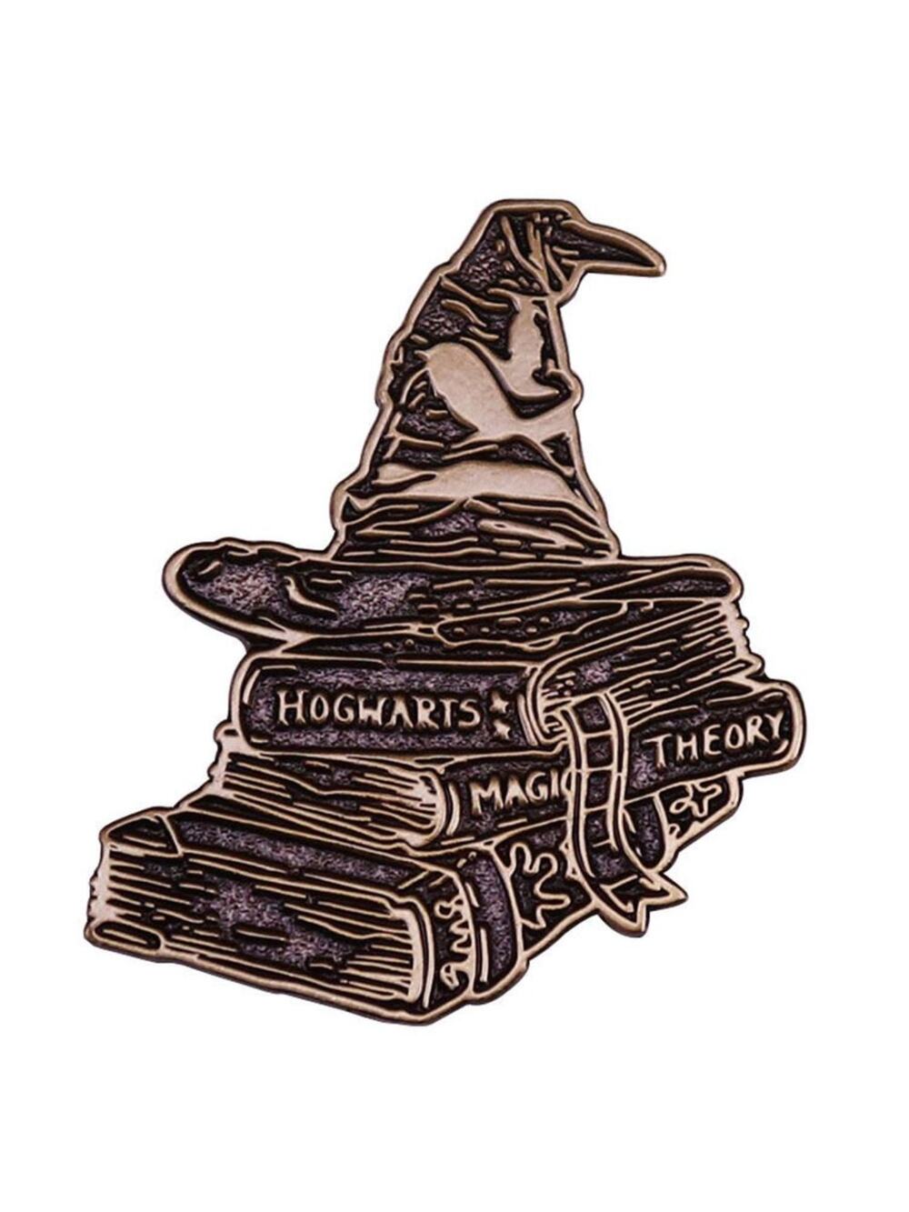 Harry Potter Sorting Hat & Hogwarts Books Enamel Pins 68-1